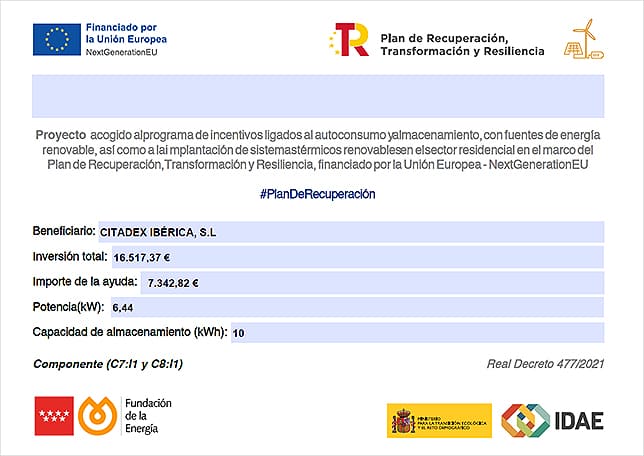 Plan de Recuperación, Transformación y Resiliencia - Fondos NextGenerationEU